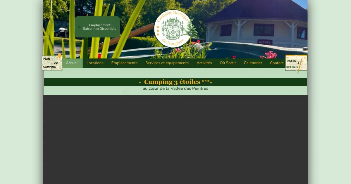 Camping Municipal de Fougères