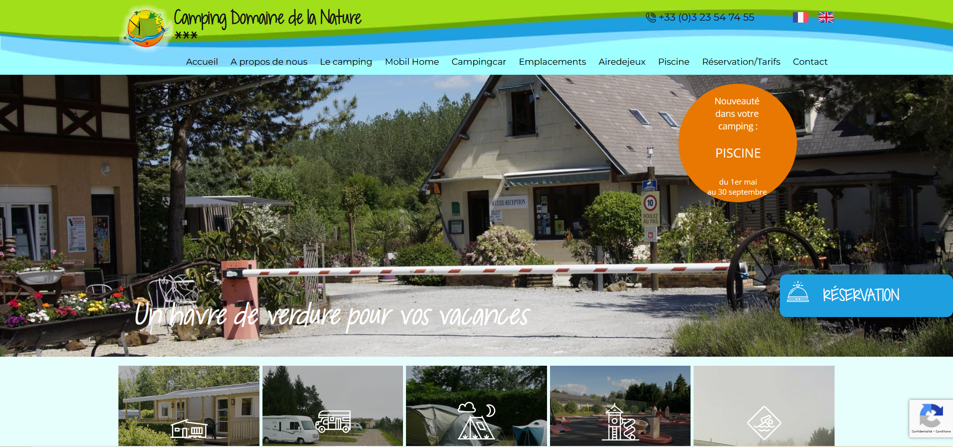 Camping Le Domaine de la Nature