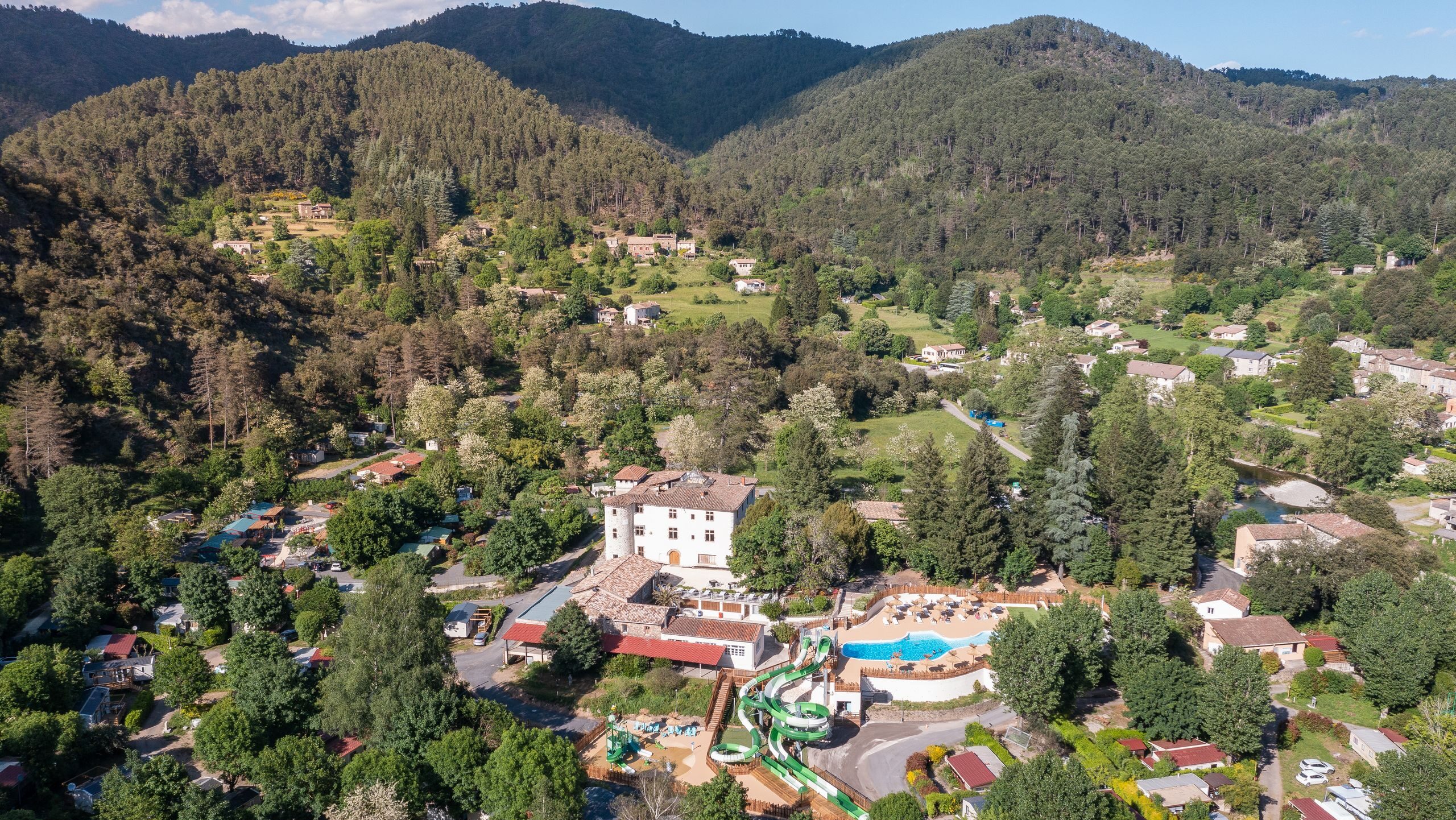 Camping Château de l'Hom