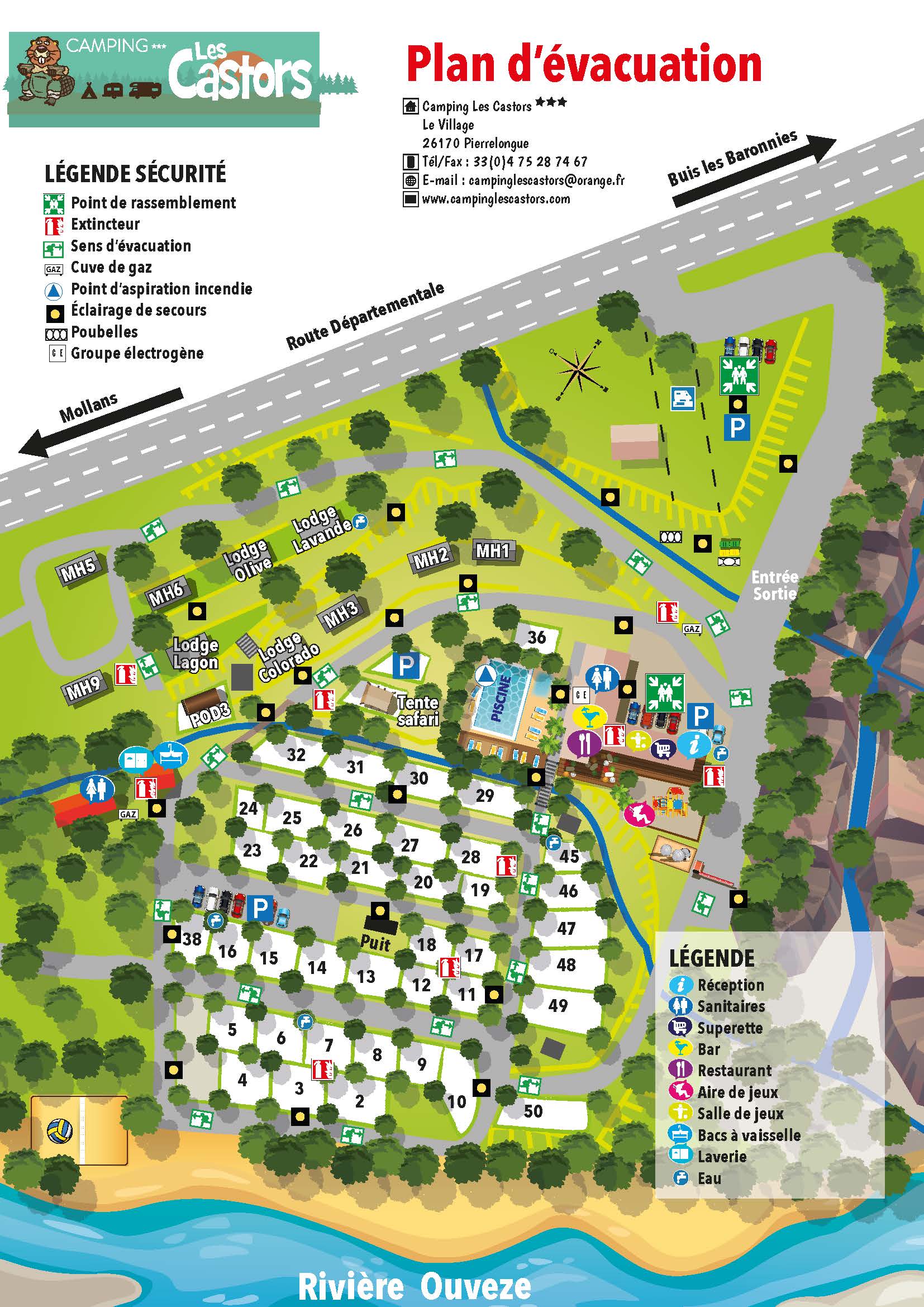 Camping Les Castors