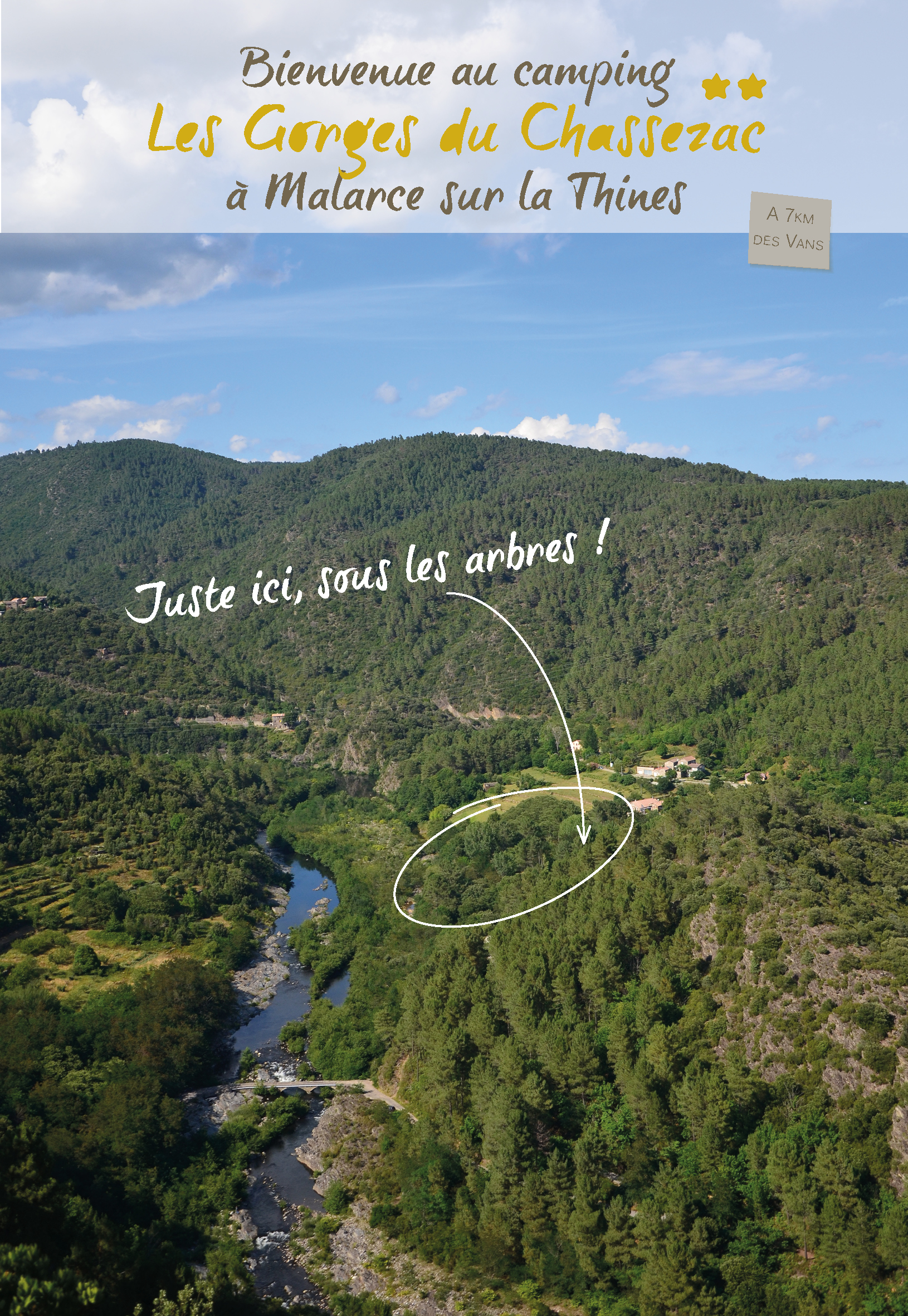 Camping Les Gorges du Chassezac