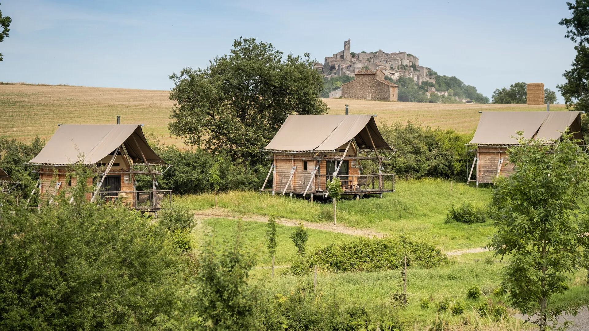 Camping Huttopia Cordes sur Ciel