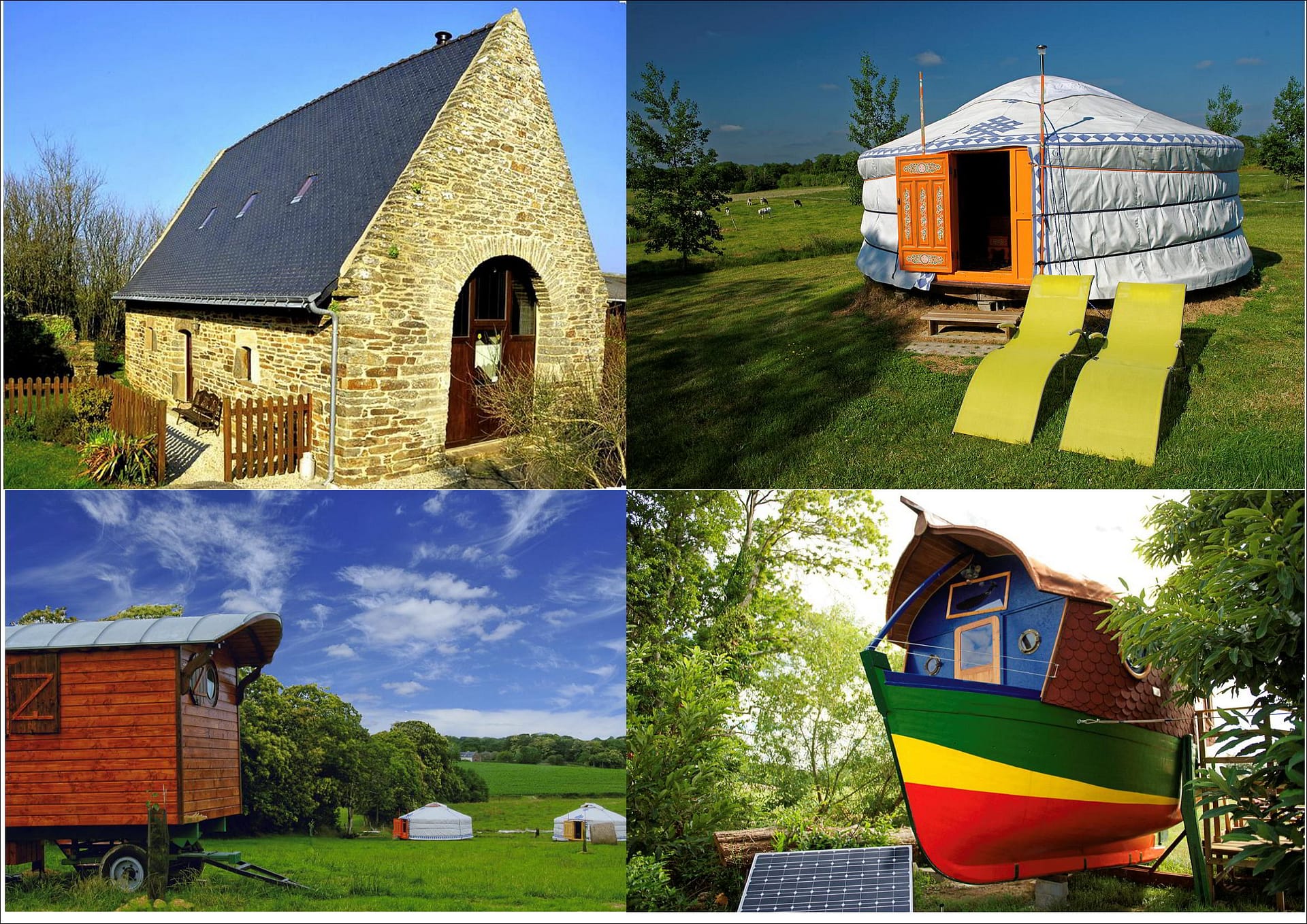 Aire naturelle de camping de la Laïta