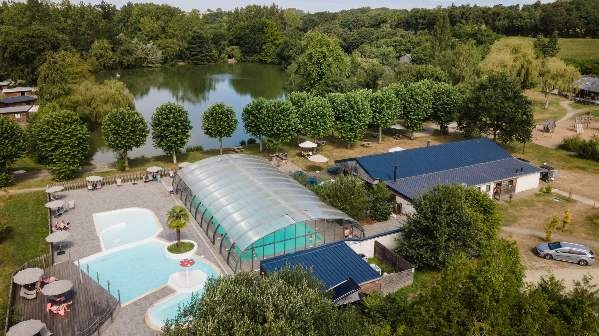 Camping Huttopia Baie du Mont St Michel
