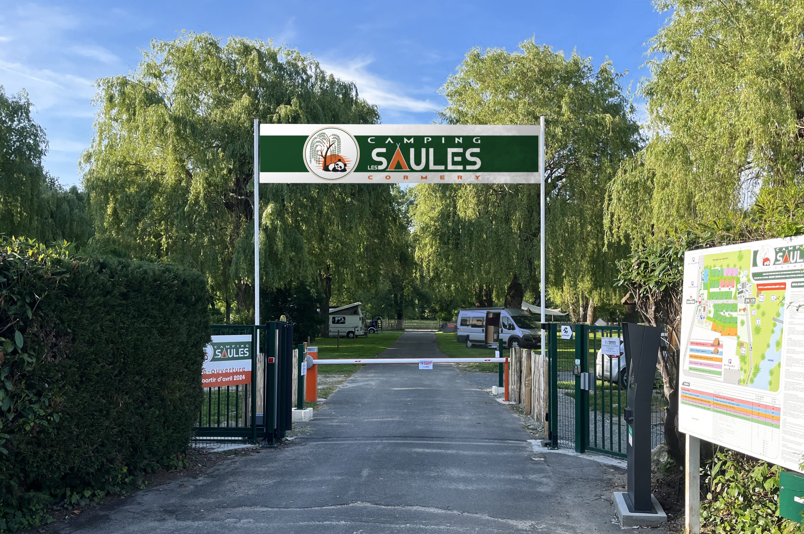 Camping Les Saules de Cormery